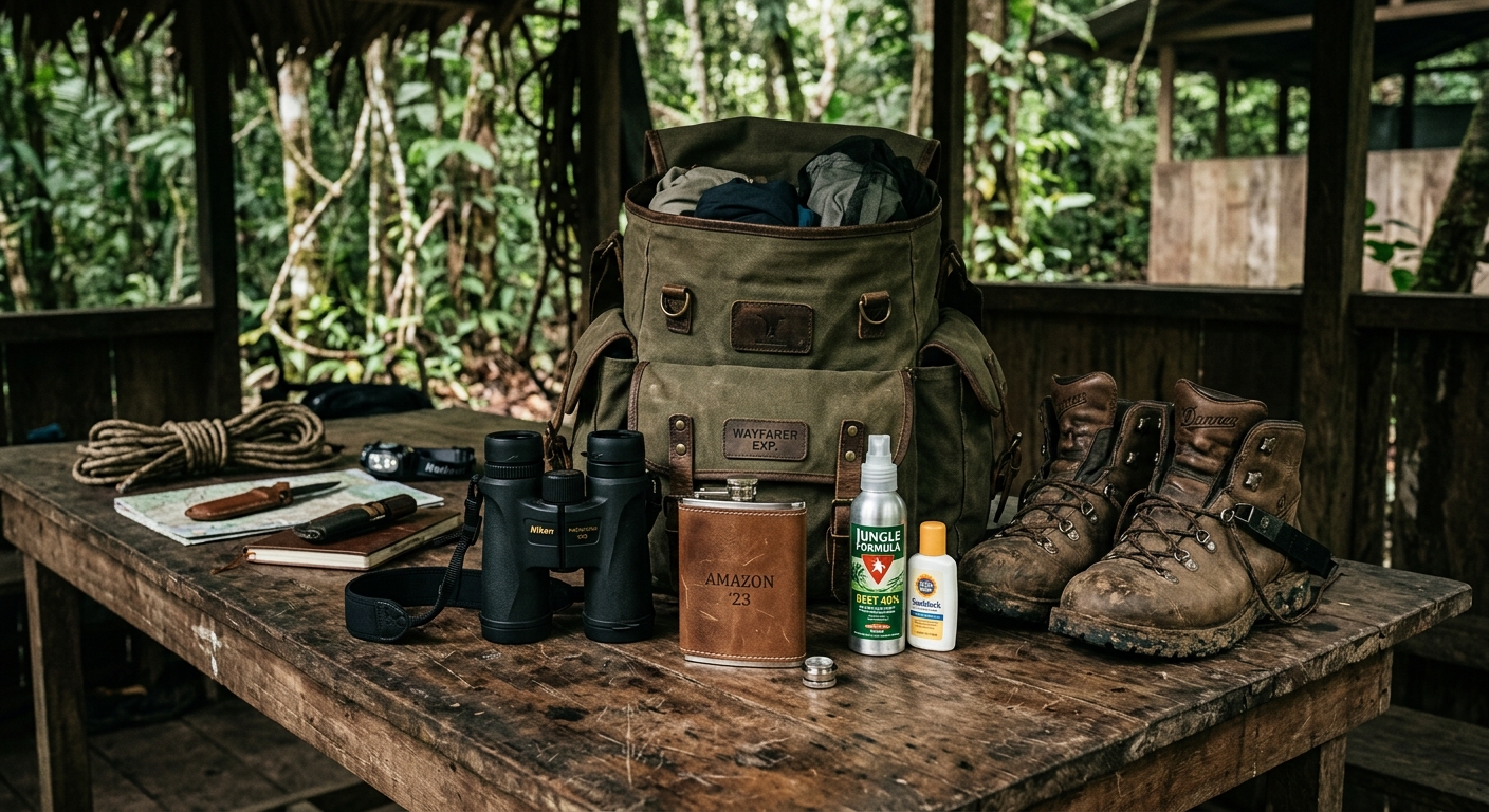 Que empacar para un tour por la selva amazonica en Leticia, Colombia